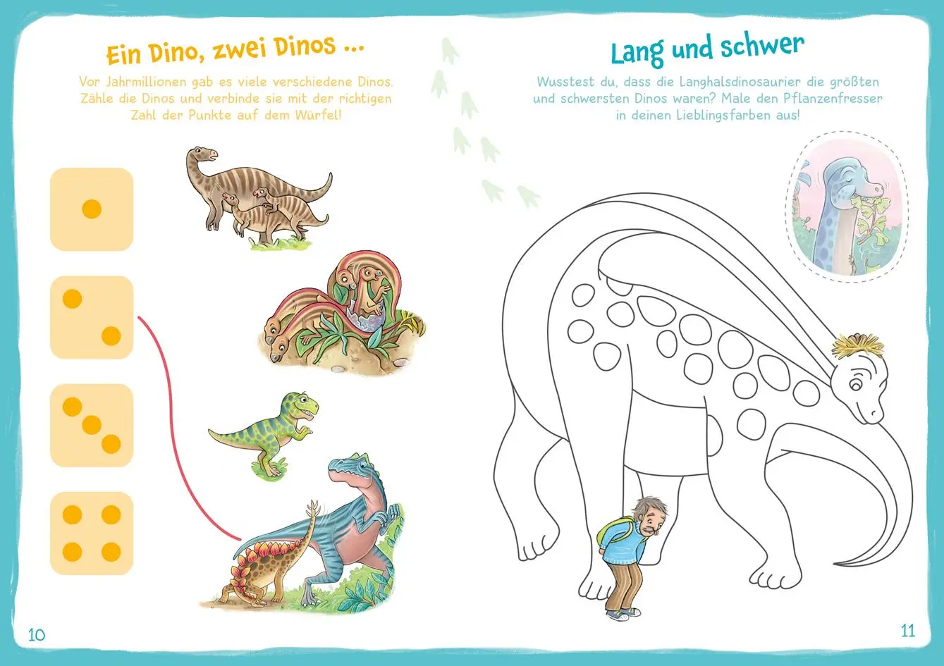 Bild: 9783788643676 | WAS IST WAS Meine Welt Mach mit! Dinos | Katja Baier | Broschüre