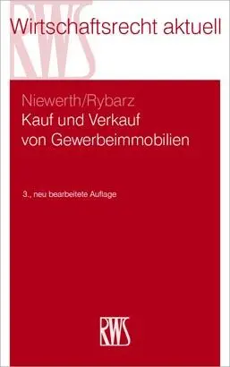 Cover: 9783814513676 | Kauf und Verkauf von Gewerbeimmobilien | Johannes Niewerth (u. a.)