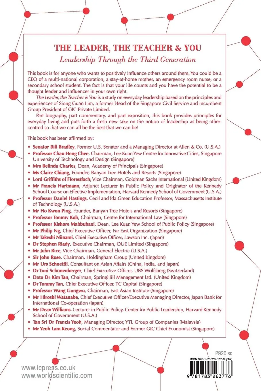 Rückseite: 9781783263776 | THE LEADER, THE TEACHER &amp; YOU | Siong Guan Lim &amp; Joanne Lim | Buch