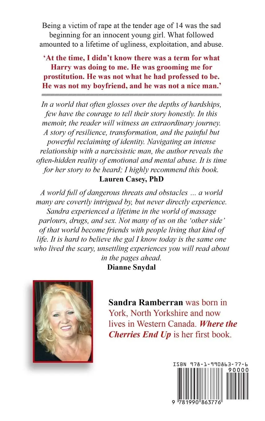 Rückseite: 9781990863776 | Where the Cherries End Up | A Memoir | Sandra Ramberran | Buch | 2024