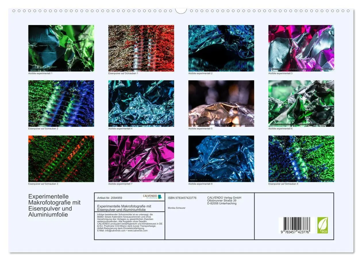 Bild: 9783457423776 | Experimentelle Makrofotografie mit Eisenpulver und Aluminiumfolie...
