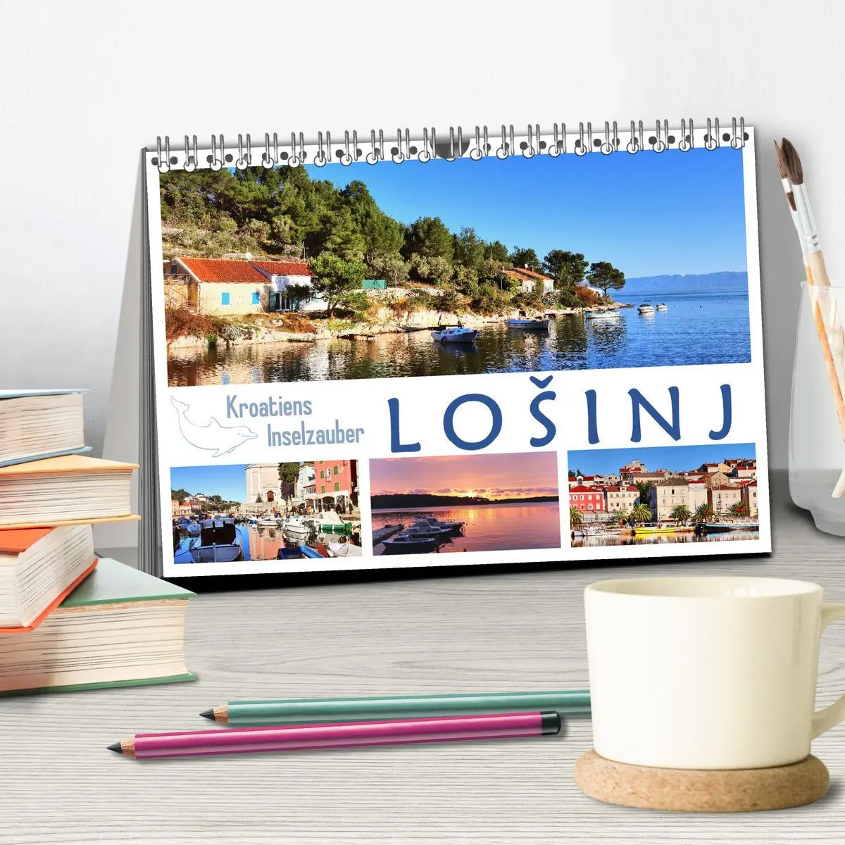 Bild: 9783457733776 | Kroatiens Inselzauber, Losinj (Tischkalender 2026 DIN A5 quer),...