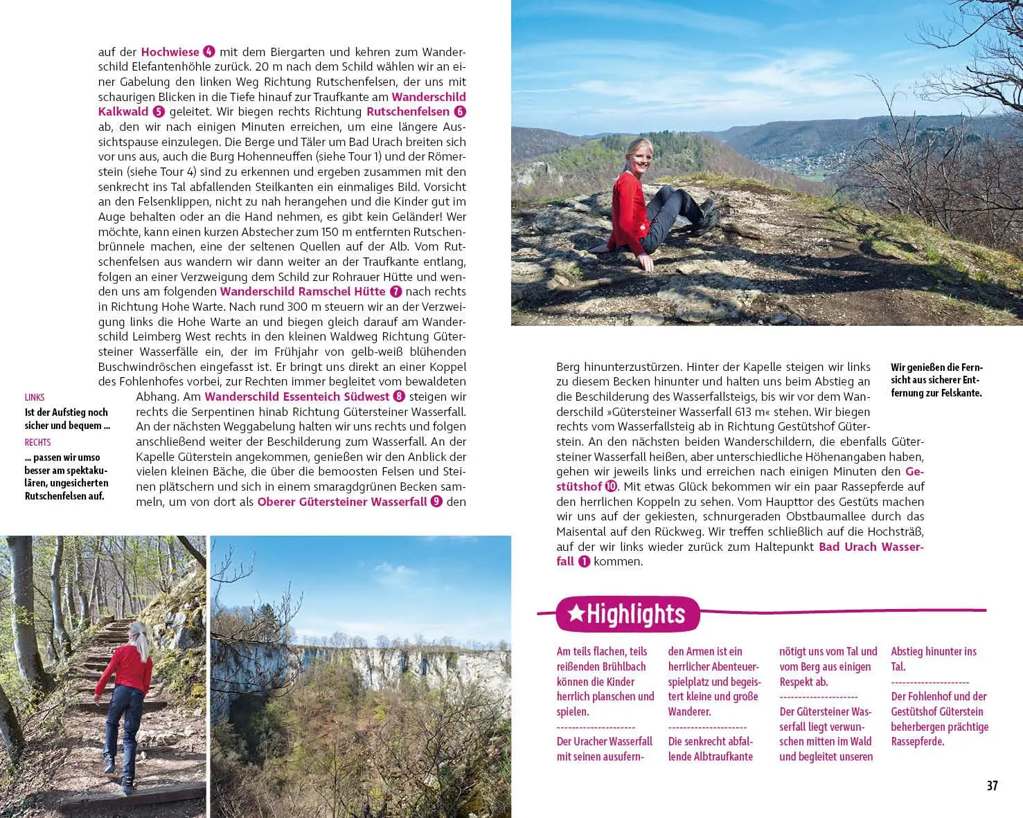Bild: 9783763333776 | ErlebnisWandern mit Kindern Schwäbische Alb West: | Marcel Gisler