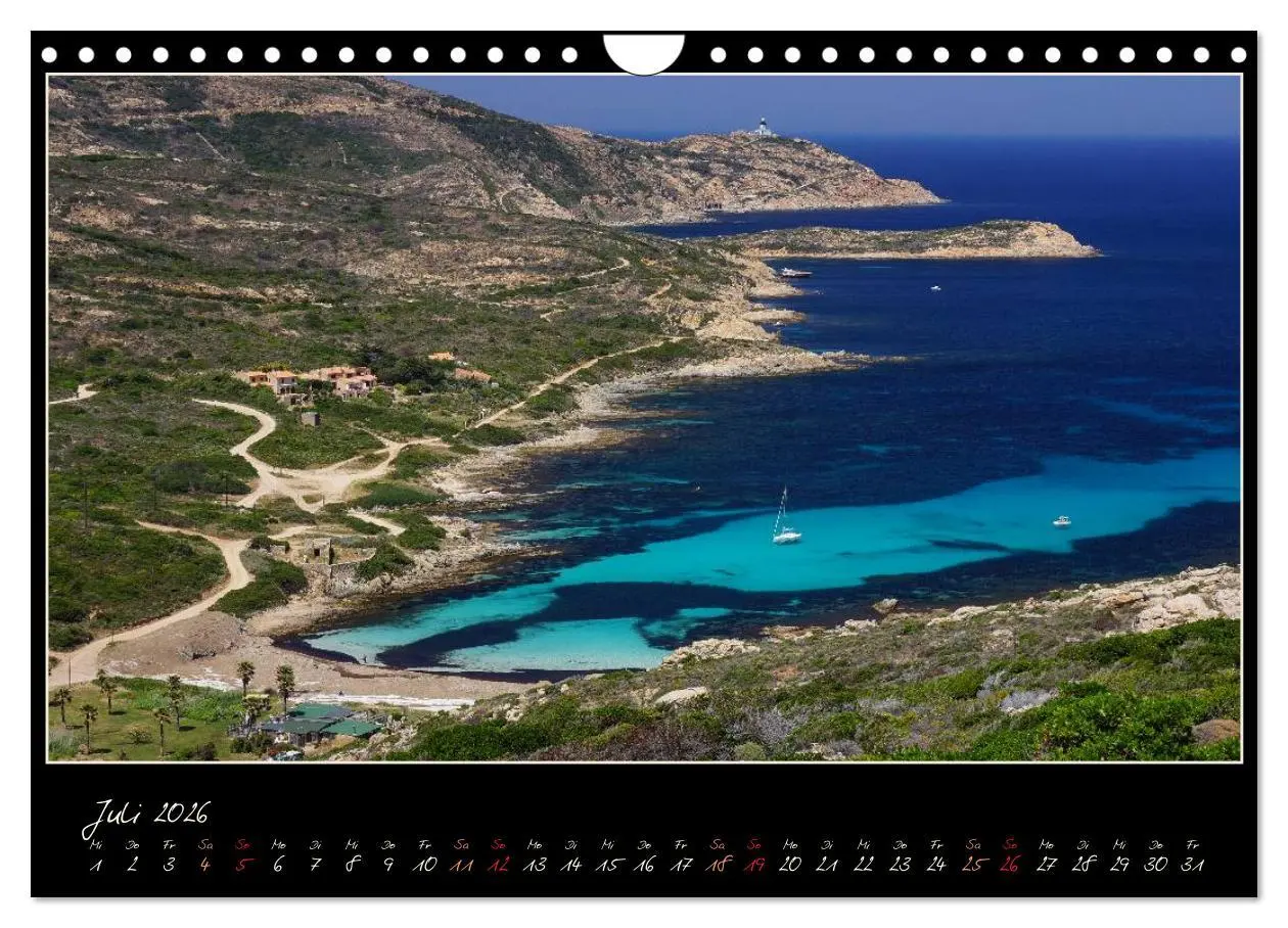 Bild: 9783457963876 | Korsika - Insel rauer Schönheit (Wandkalender 2026 DIN A4 quer),...