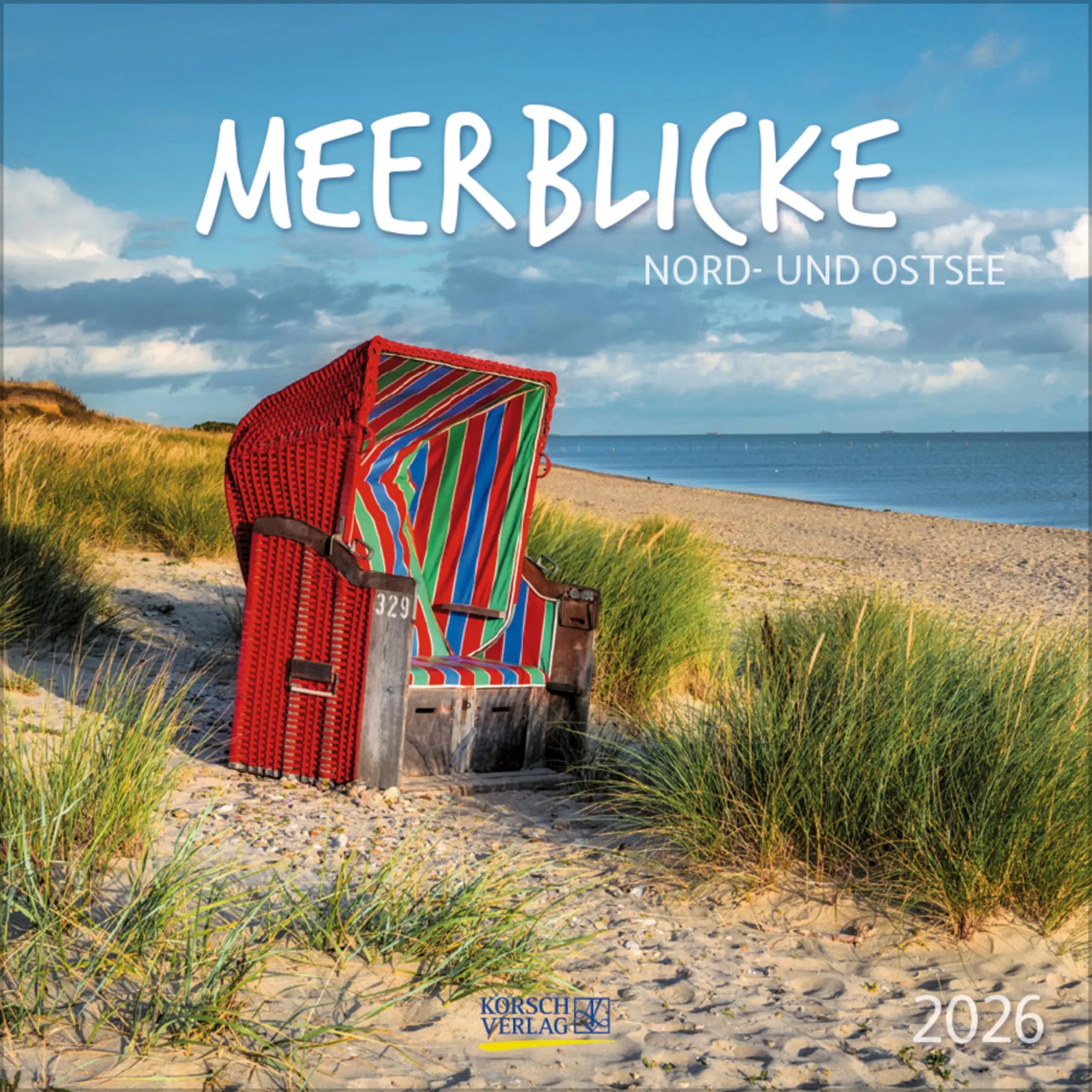 Cover: 9783731883876 | Meerblicke - Nord- und Ostsee 2026 | Verlag Korsch | Kalender | 13 S.