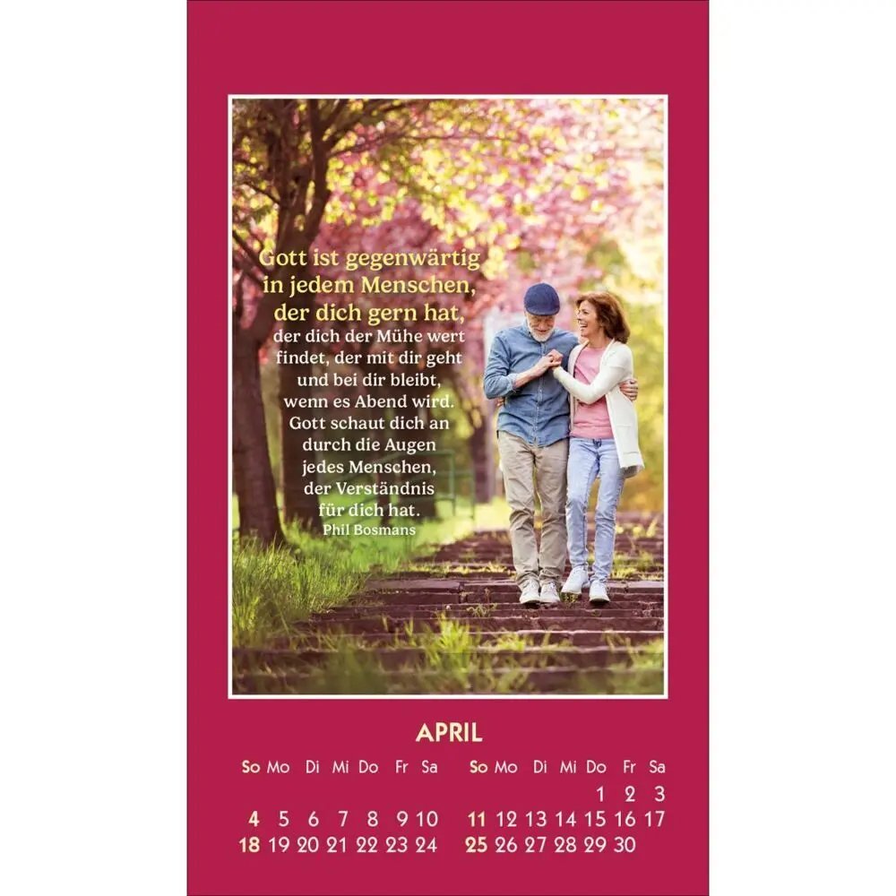 Bild: 9783754893876 | Gute Worte erhellen den Tag 2027 | Mini-Aufkleber-Kalender | Bosmans