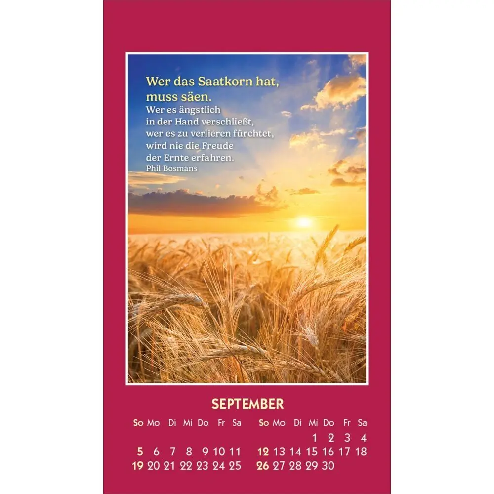 Bild: 9783754893876 | Gute Worte erhellen den Tag 2027 | Mini-Aufkleber-Kalender | Bosmans