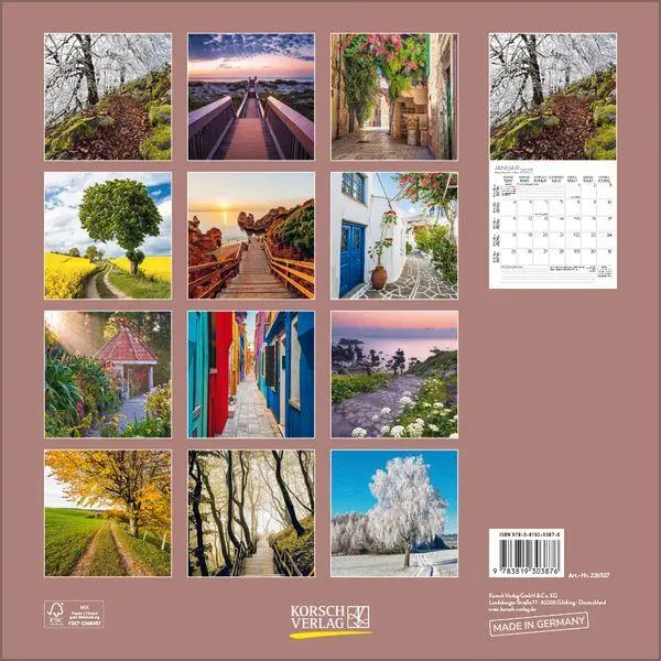 Bild: 9783819303876 | Traumwege 2027 | Verlag Korsch | Kalender | 13 S. | Deutsch | 2027