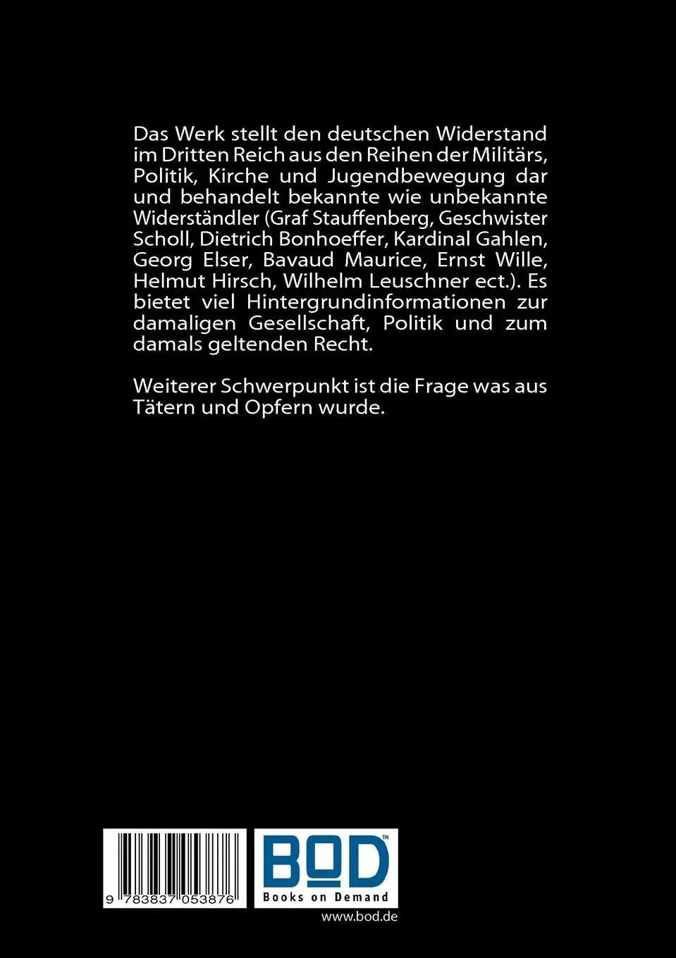 Rückseite: 9783837053876 | Jäger und Gejagte | Bernd Wohlgut | Taschenbuch | Deutsch | 2011
