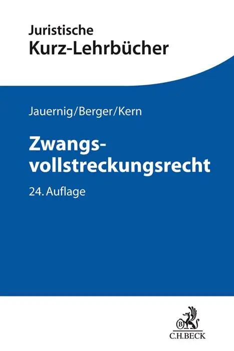 Cover: 9783406773976 | Zwangsvollstreckungsrecht | Ein Studienbuch | Kern (u. a.) | Buch