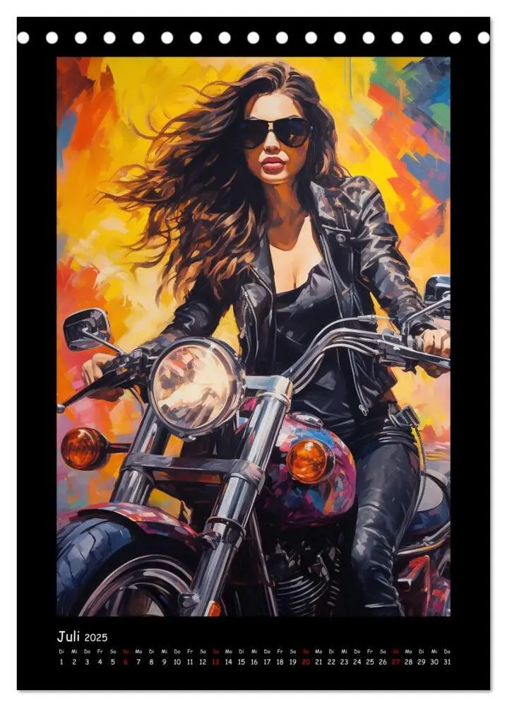Bild: 9783435863976 | Heavy Metal-Queens. Wilde Rock- und Metal-Girl Paintings...
