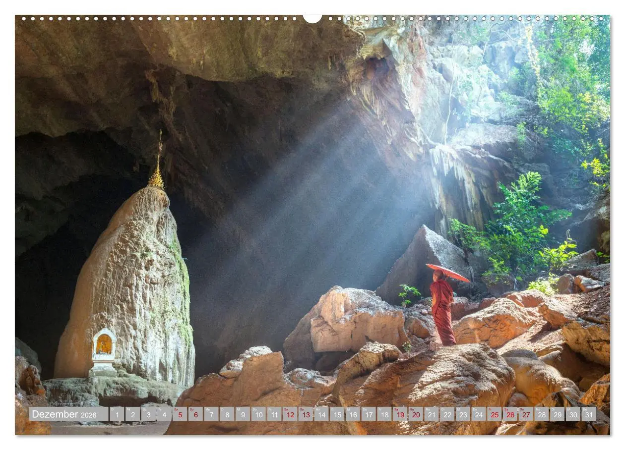 Bild: 9783457643976 | Spirit of Asia - Im Reich der guten Geister (Wandkalender 2026 DIN...