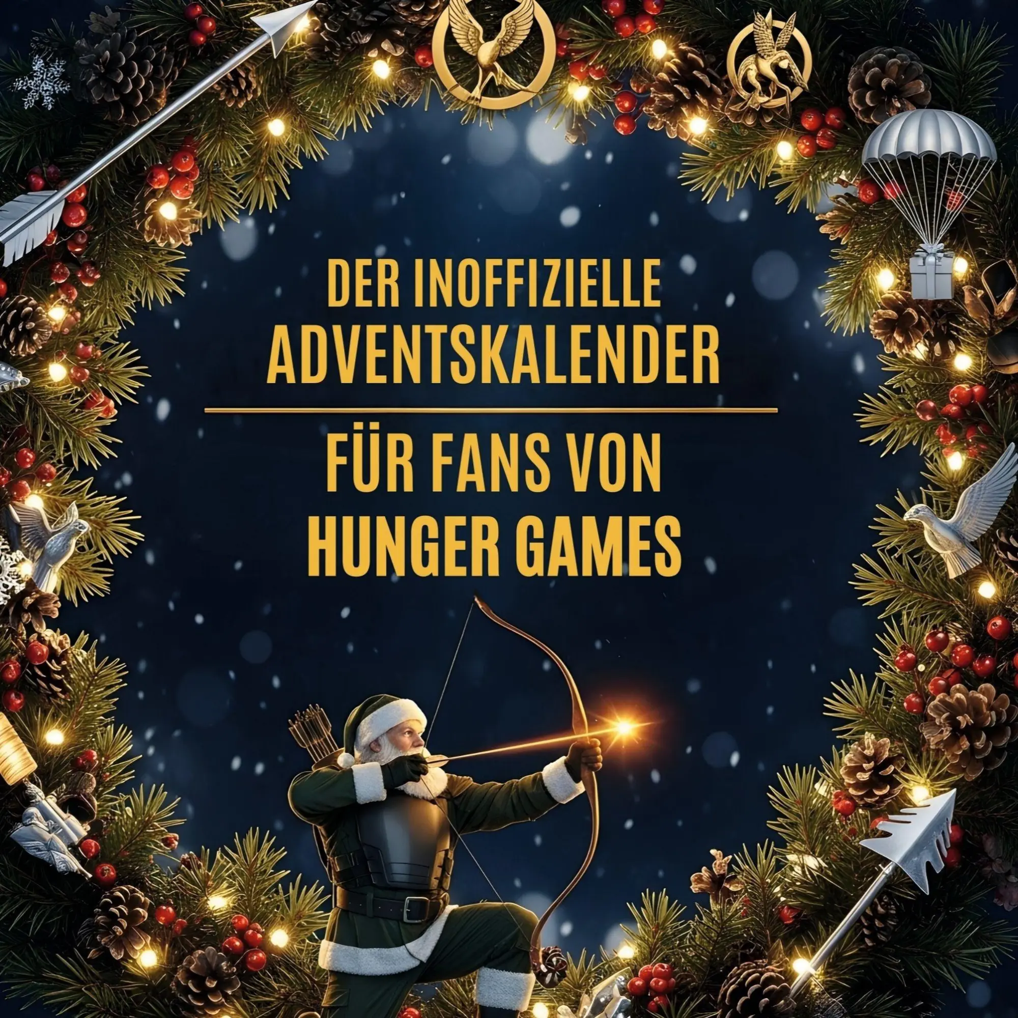 Cover: 9783695313976 | Der inoffizielle Adventskalender für Fans von Hunger Games | Herrmann