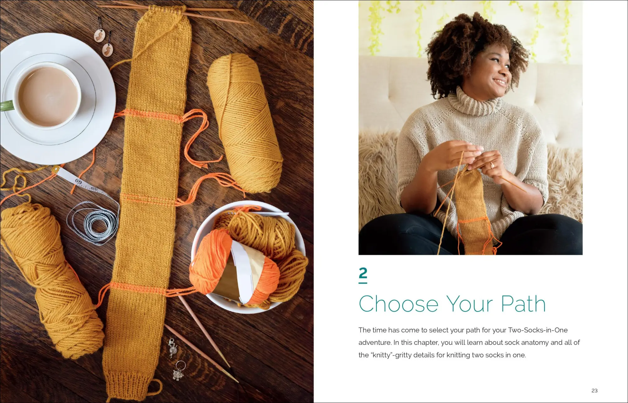 Bild: 9781635864076 | Knit 2 Socks in 1 | Safiyyah Talley | Buch | Gebunden | Englisch