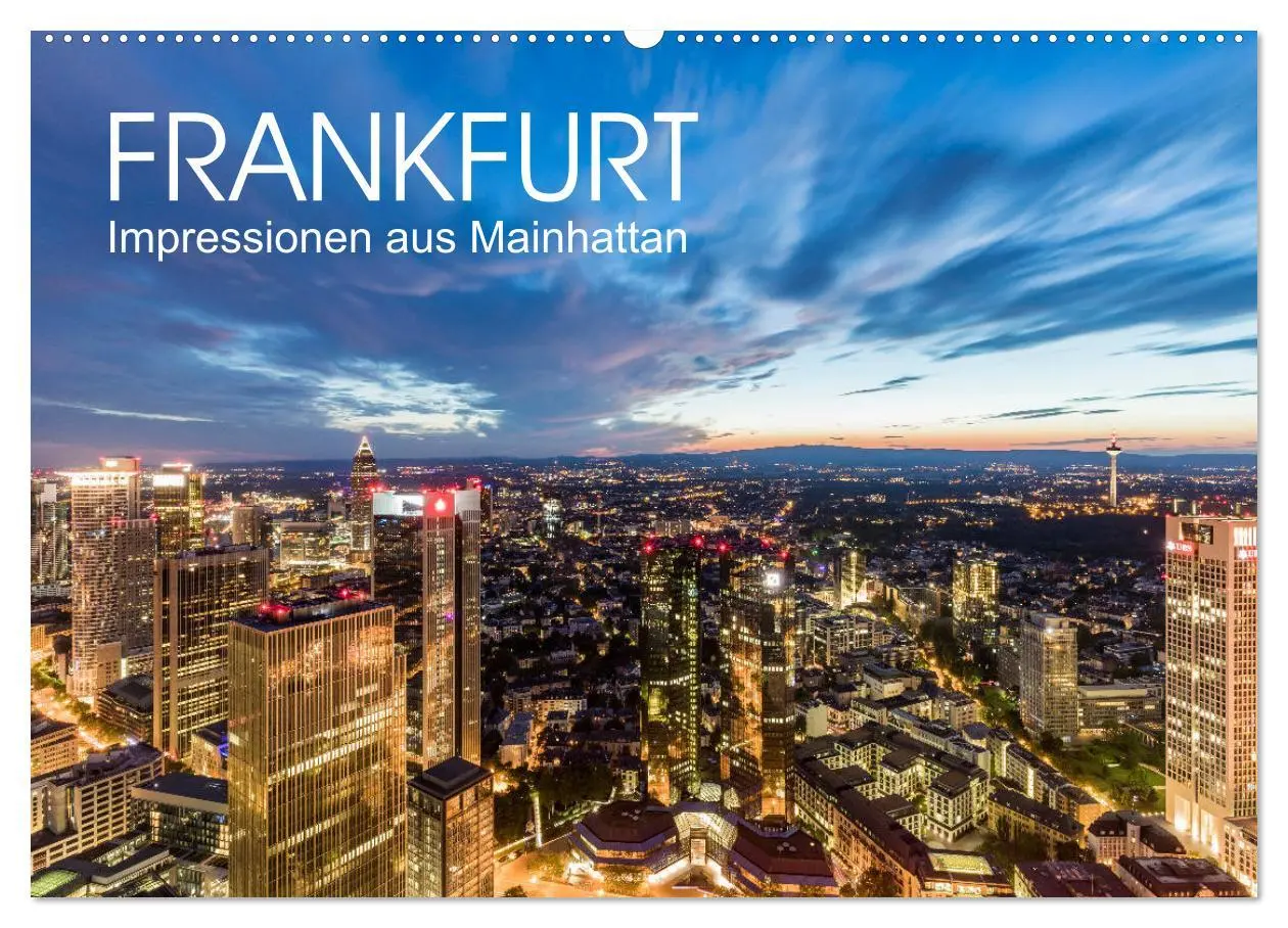 Cover: 9783457774076 | FRANKFURT Impressionen aus Mainhattan (Wandkalender 2026 DIN A2...