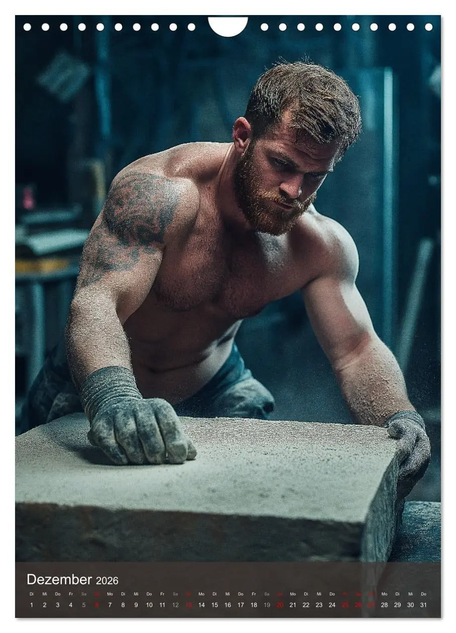 Bild: 9783516244076 | SEXY BAUARBEITER - Baustelle der verführerischen Männer...