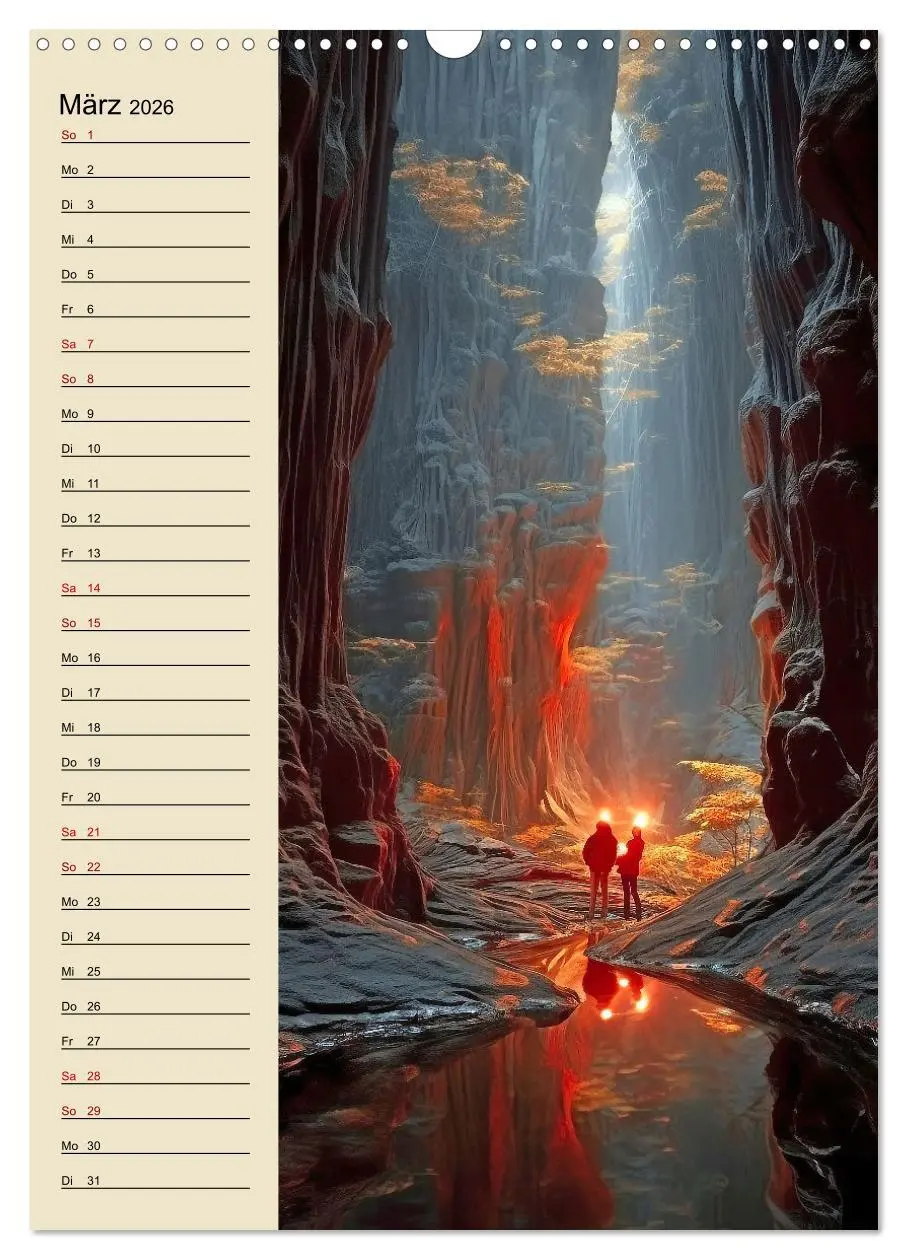 Bild: 9783516314076 | Von oben und unten (Wandkalender 2026 DIN A3 hoch), CALVENDO...