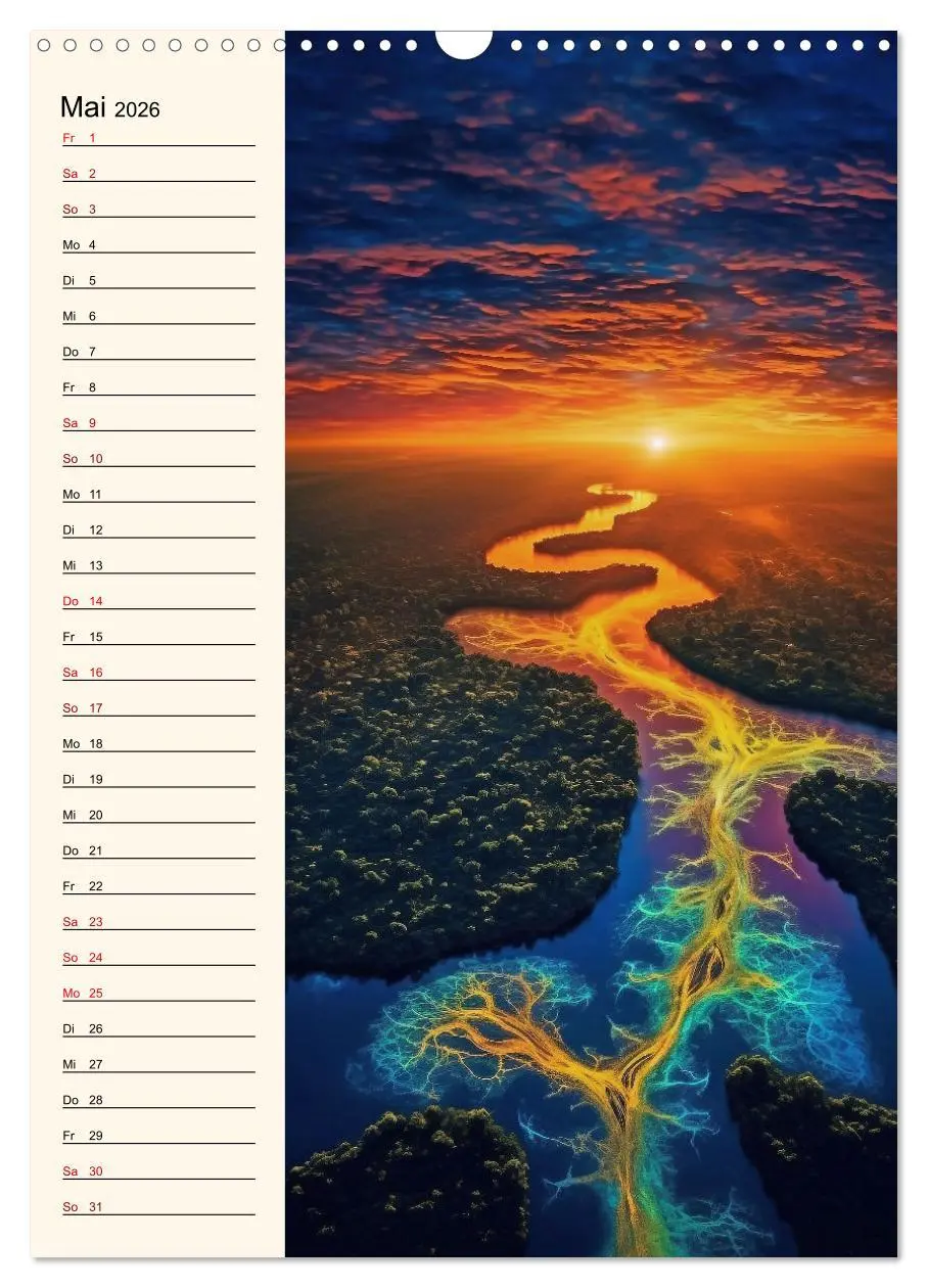 Bild: 9783516314076 | Von oben und unten (Wandkalender 2026 DIN A3 hoch), CALVENDO...