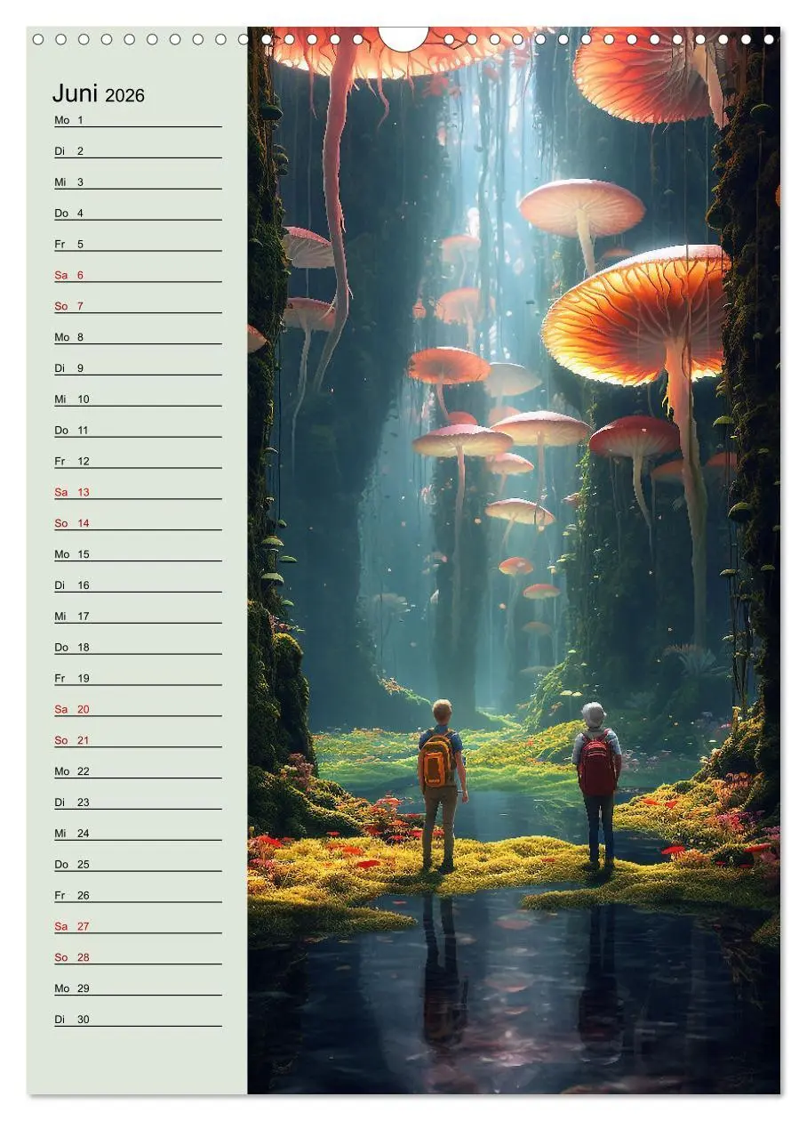 Bild: 9783516314076 | Von oben und unten (Wandkalender 2026 DIN A3 hoch), CALVENDO...