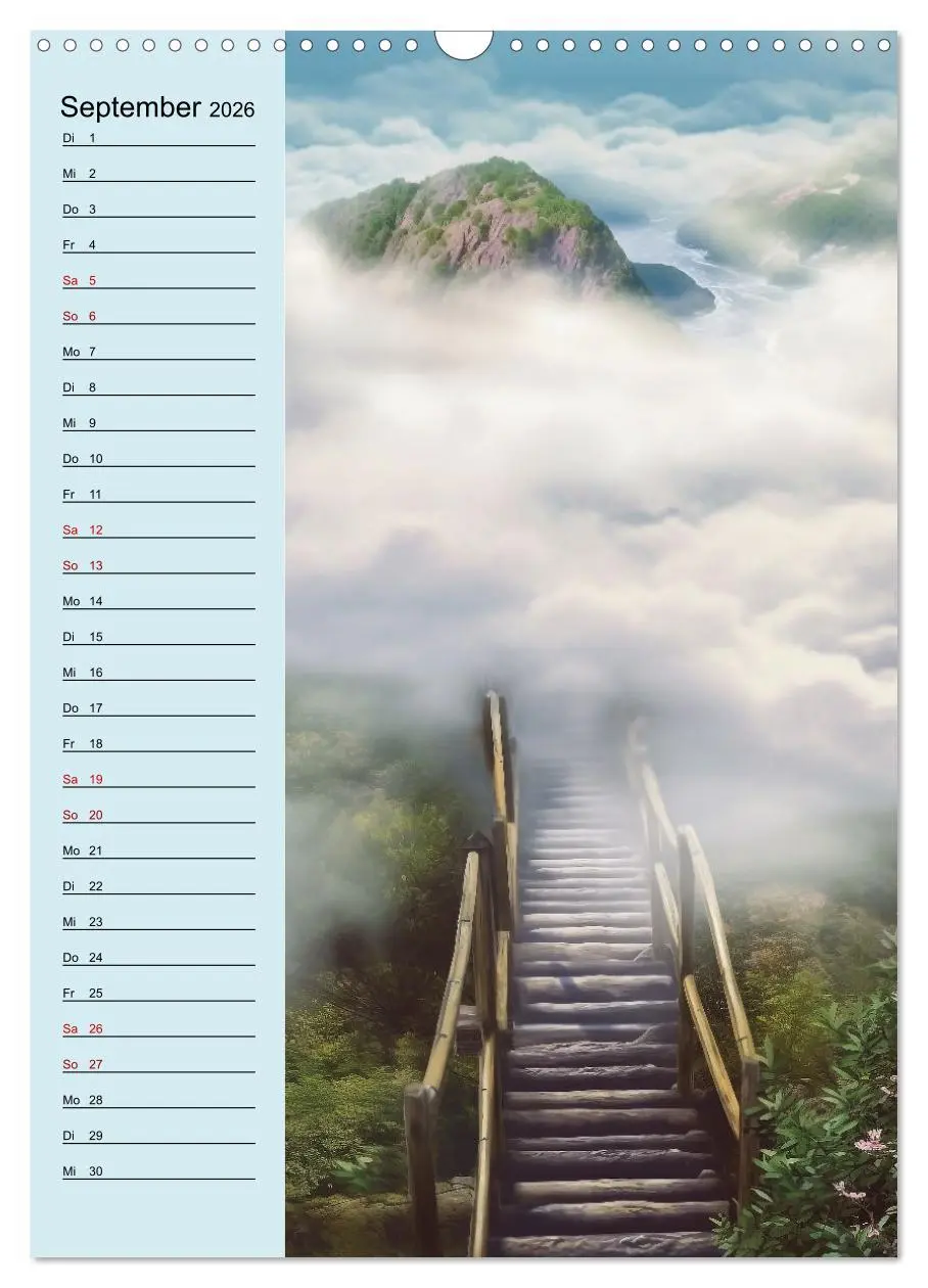 Bild: 9783516314076 | Von oben und unten (Wandkalender 2026 DIN A3 hoch), CALVENDO...