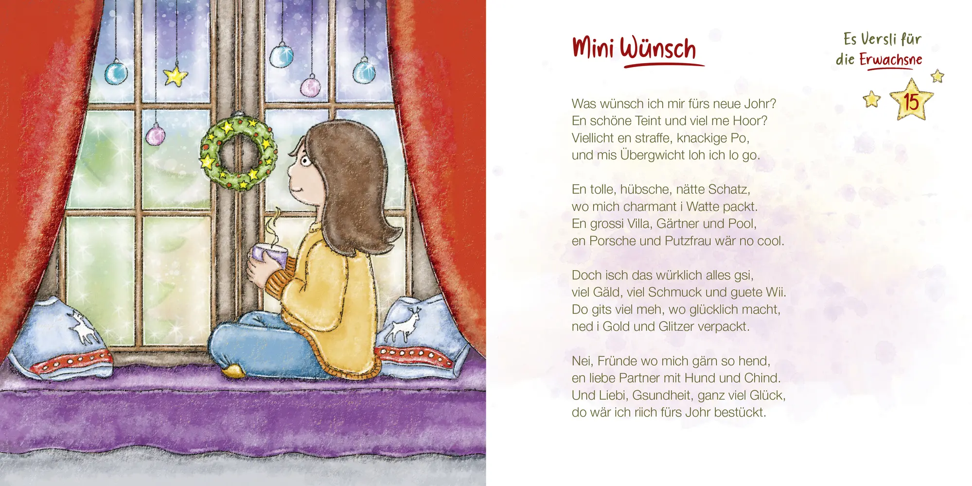 Bild: 9783906234076 | Schwiizer Wiehnachts-Versli | Jacqueline Kauer (u. a.) | Buch | 44 S.