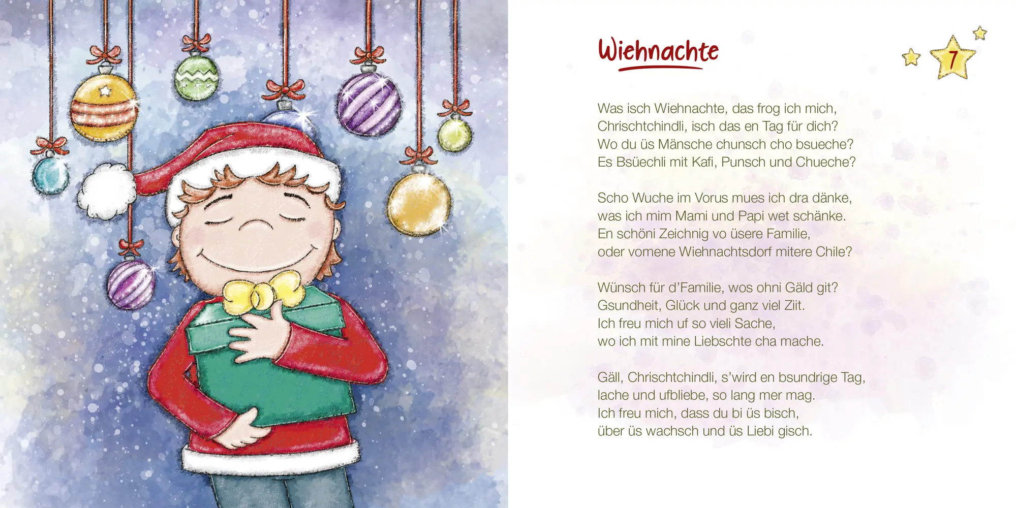 Bild: 9783906234076 | Schwiizer Wiehnachts-Versli | Jacqueline Kauer (u. a.) | Buch | 44 S.