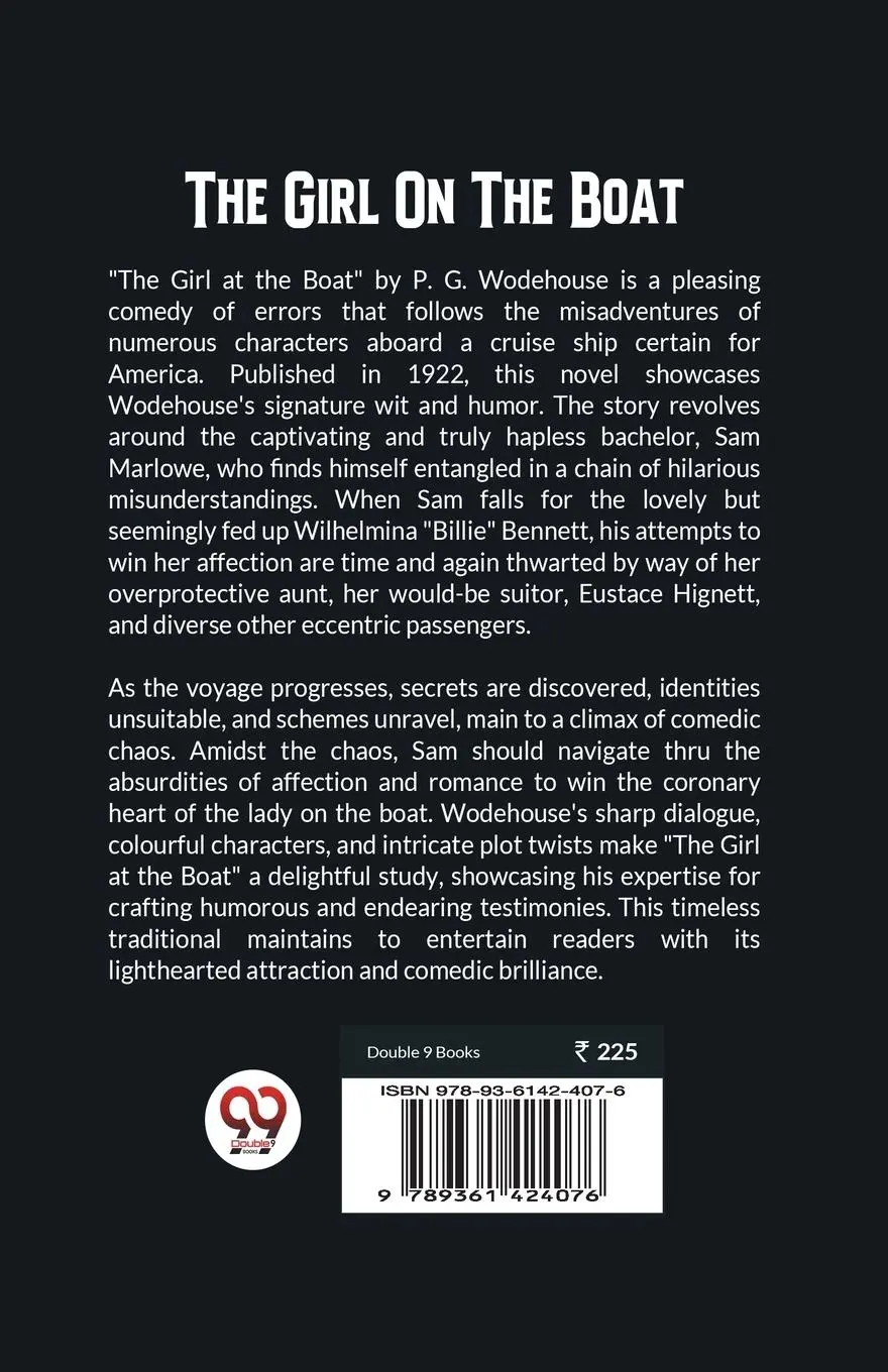 Rückseite: 9789361424076 | The Girl On The Boat | P. G. Wodehouse | Taschenbuch | Englisch | 2024