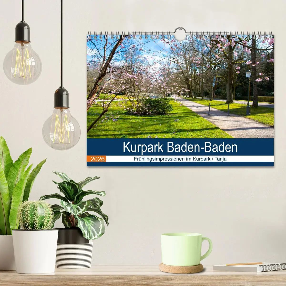 Bild: 9783457834176 | Kurpark Baden-Baden (Wandkalender 2026 DIN A4 quer), CALVENDO...