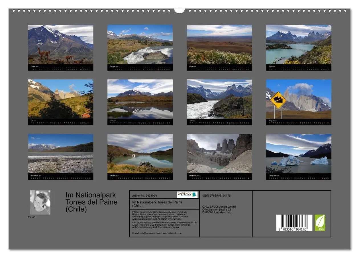 Bild: 9783516164176 | Im Nationalpark Torres del Paine (Chile) (hochwertiger Premium...