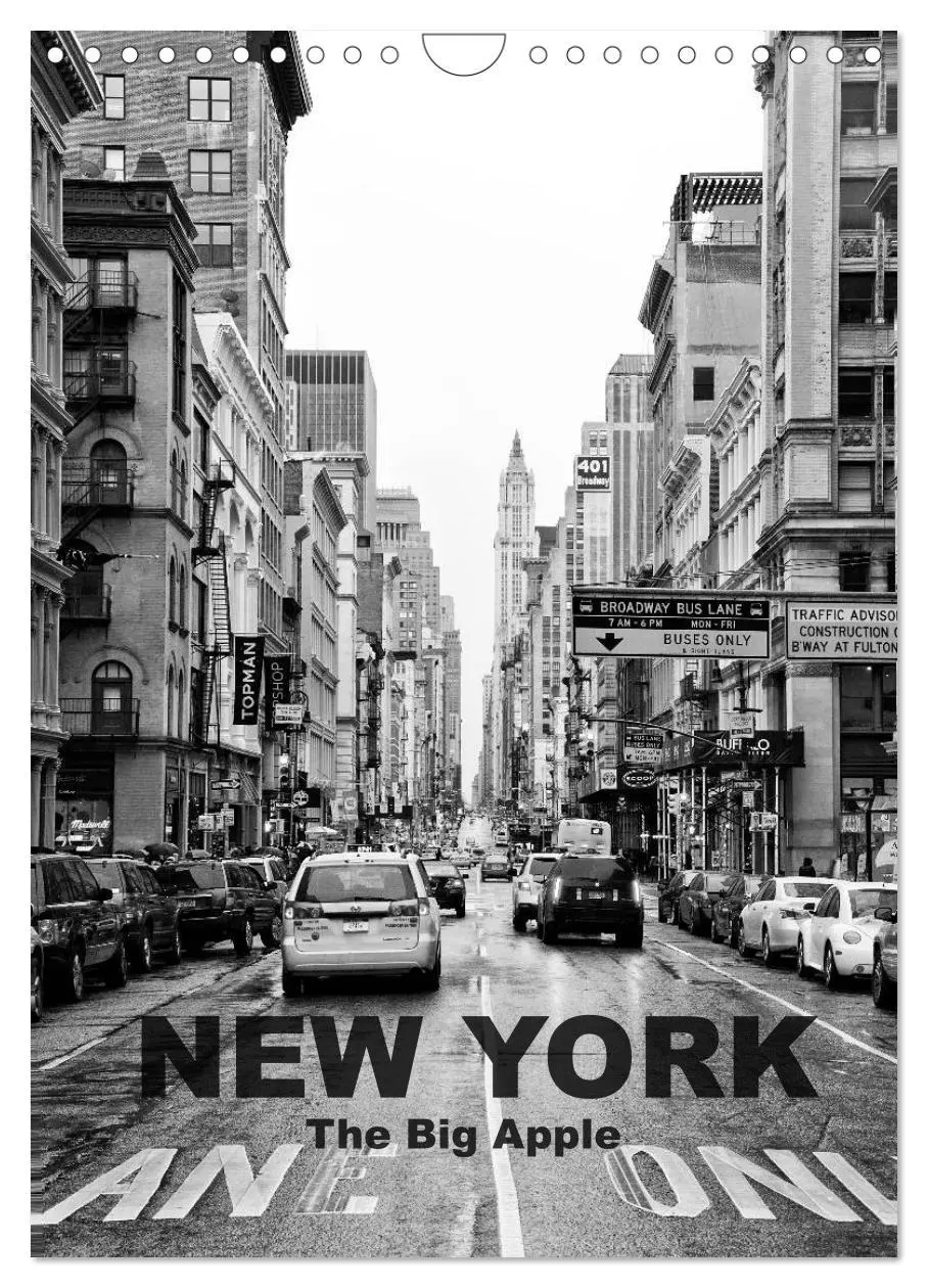 Cover: 9783516474176 | New York - The Big Apple (Wandkalender 2026 DIN A4 hoch), CALVENDO...