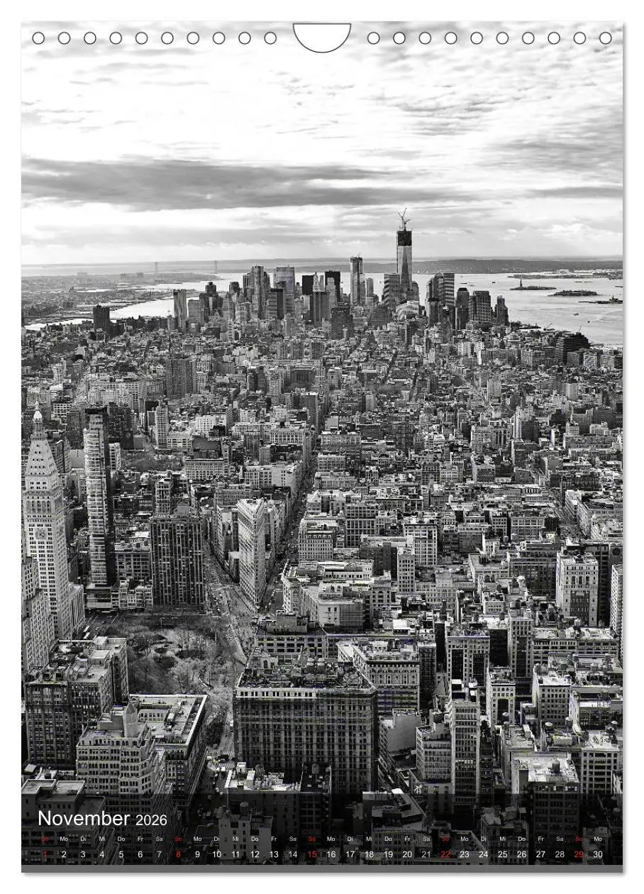 Bild: 9783516474176 | New York - The Big Apple (Wandkalender 2026 DIN A4 hoch), CALVENDO...
