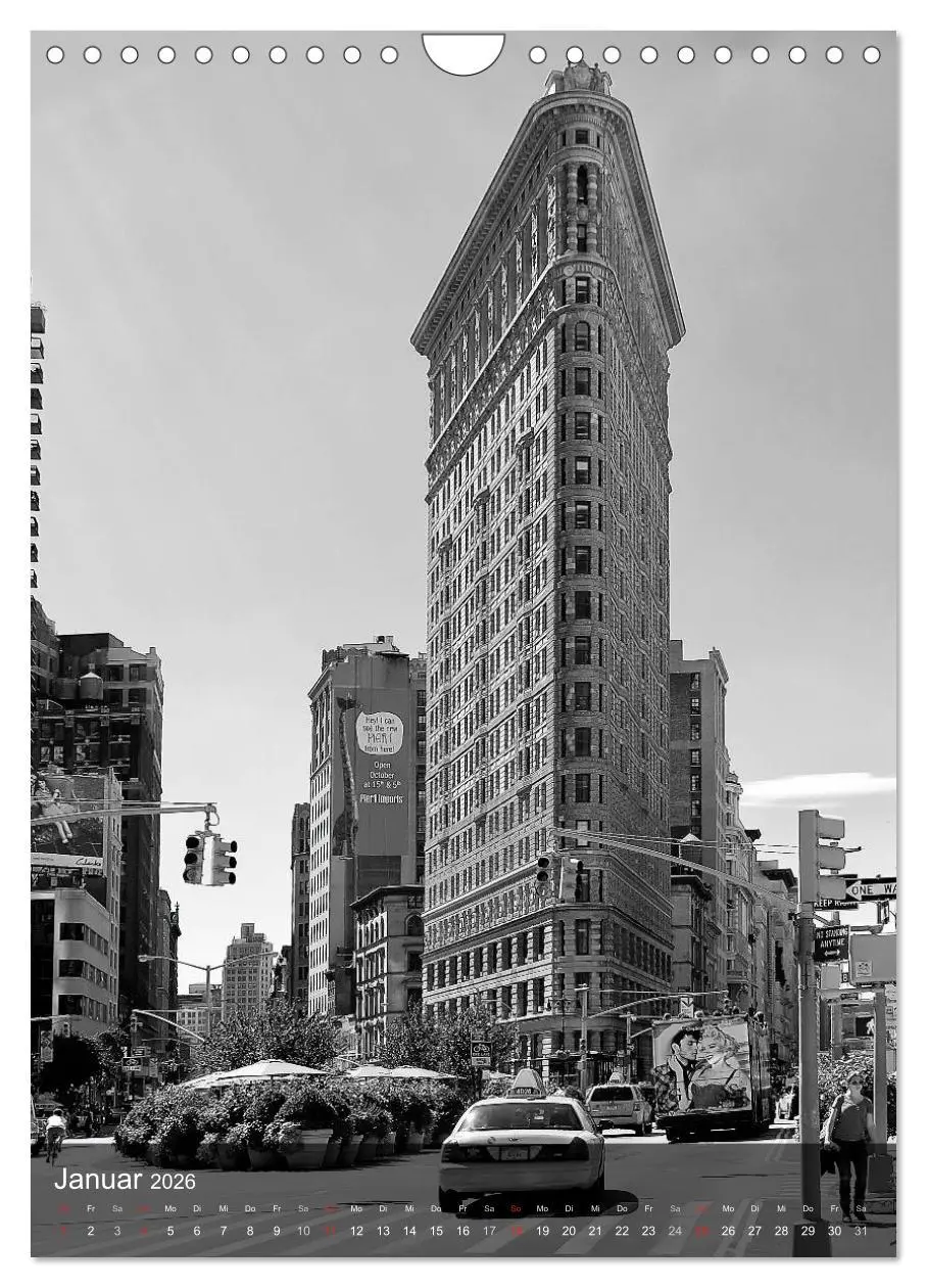 Bild: 9783516474176 | New York - The Big Apple (Wandkalender 2026 DIN A4 hoch), CALVENDO...
