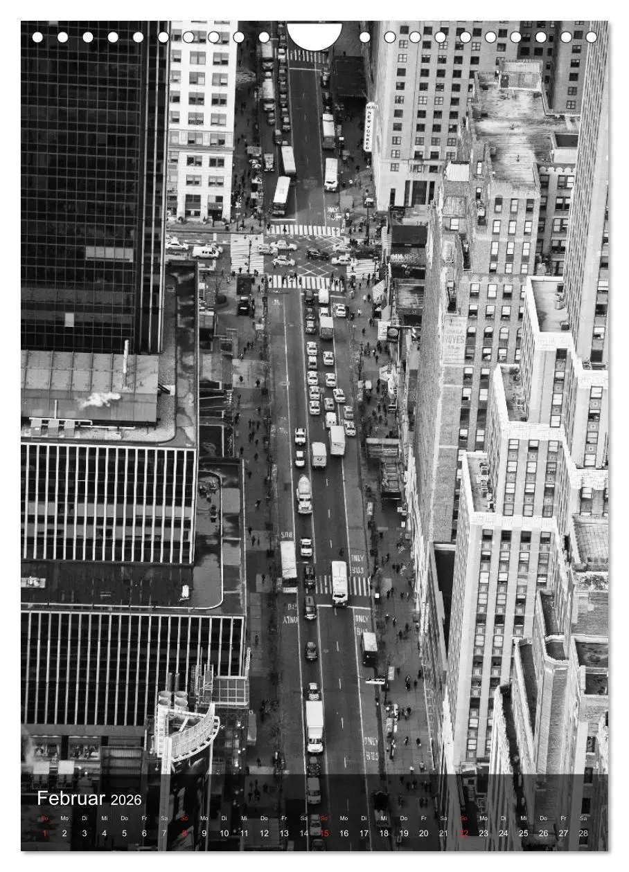 Bild: 9783516474176 | New York - The Big Apple (Wandkalender 2026 DIN A4 hoch), CALVENDO...