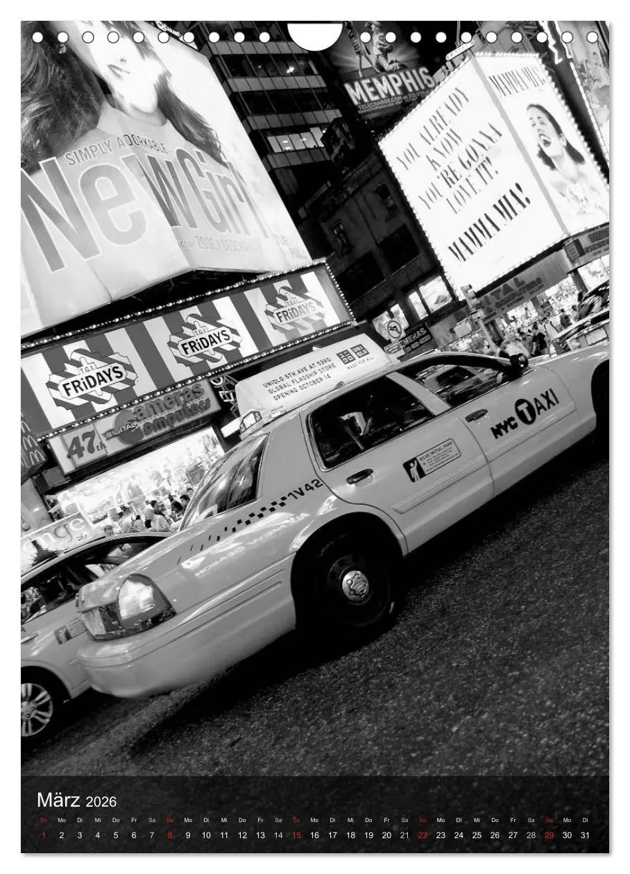Bild: 9783516474176 | New York - The Big Apple (Wandkalender 2026 DIN A4 hoch), CALVENDO...