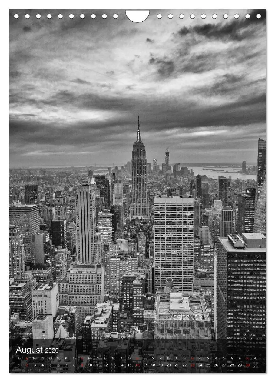 Bild: 9783516474176 | New York - The Big Apple (Wandkalender 2026 DIN A4 hoch), CALVENDO...