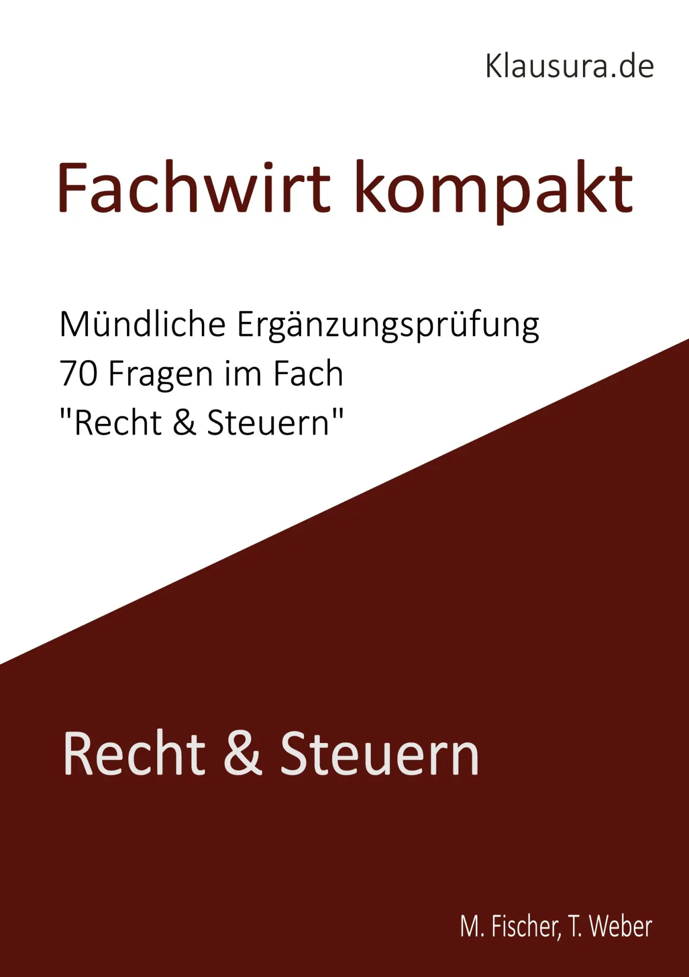 Cover: 9783819274176 | Fachwirt Kompakt | Mündliche Ergänzungsprüfung Recht &amp; Steuern | Buch