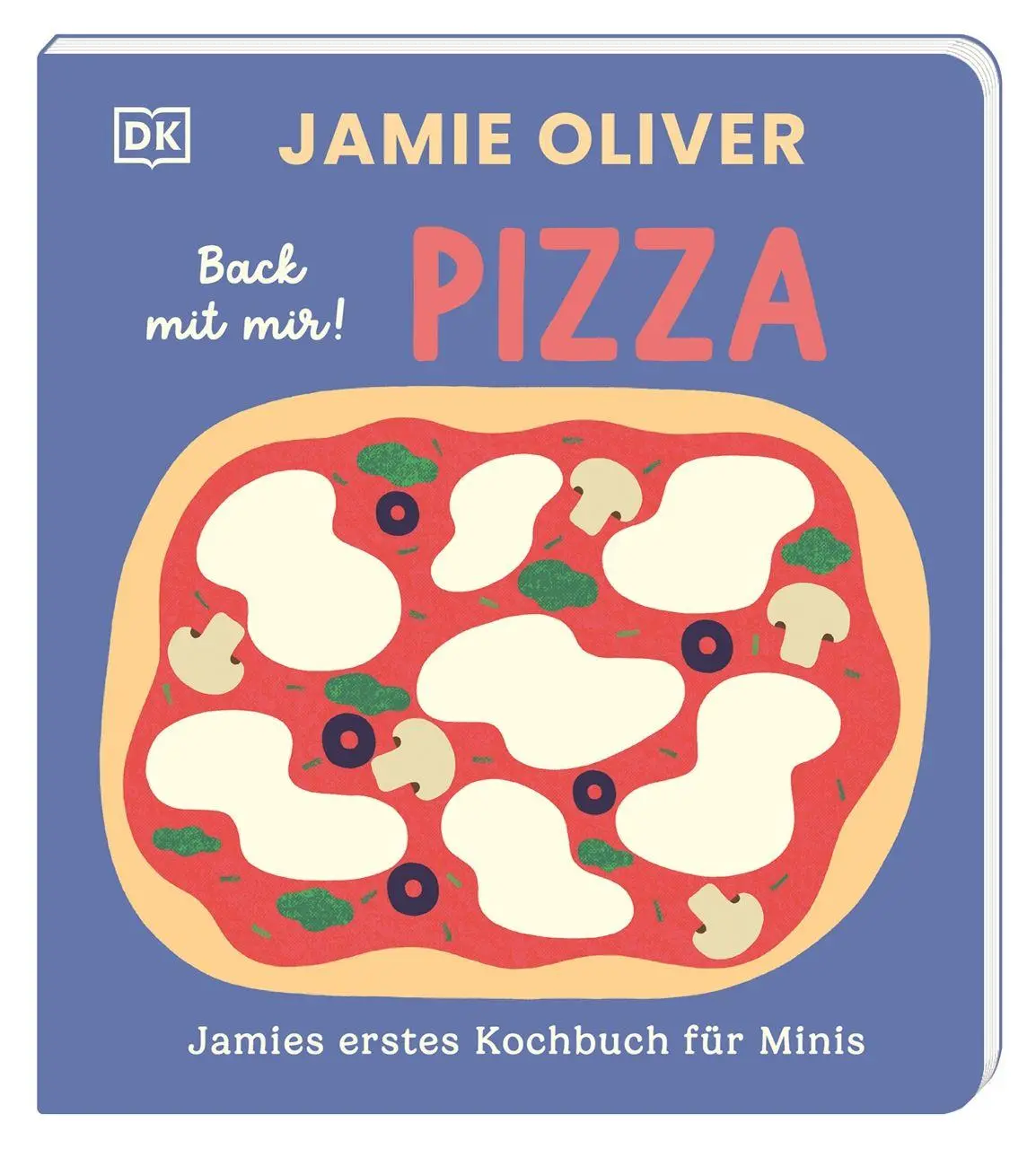 Cover: 9783831054176 | Jamies erstes Kochbuch für Minis. Back mit mir! Pizza | Jamie Oliver