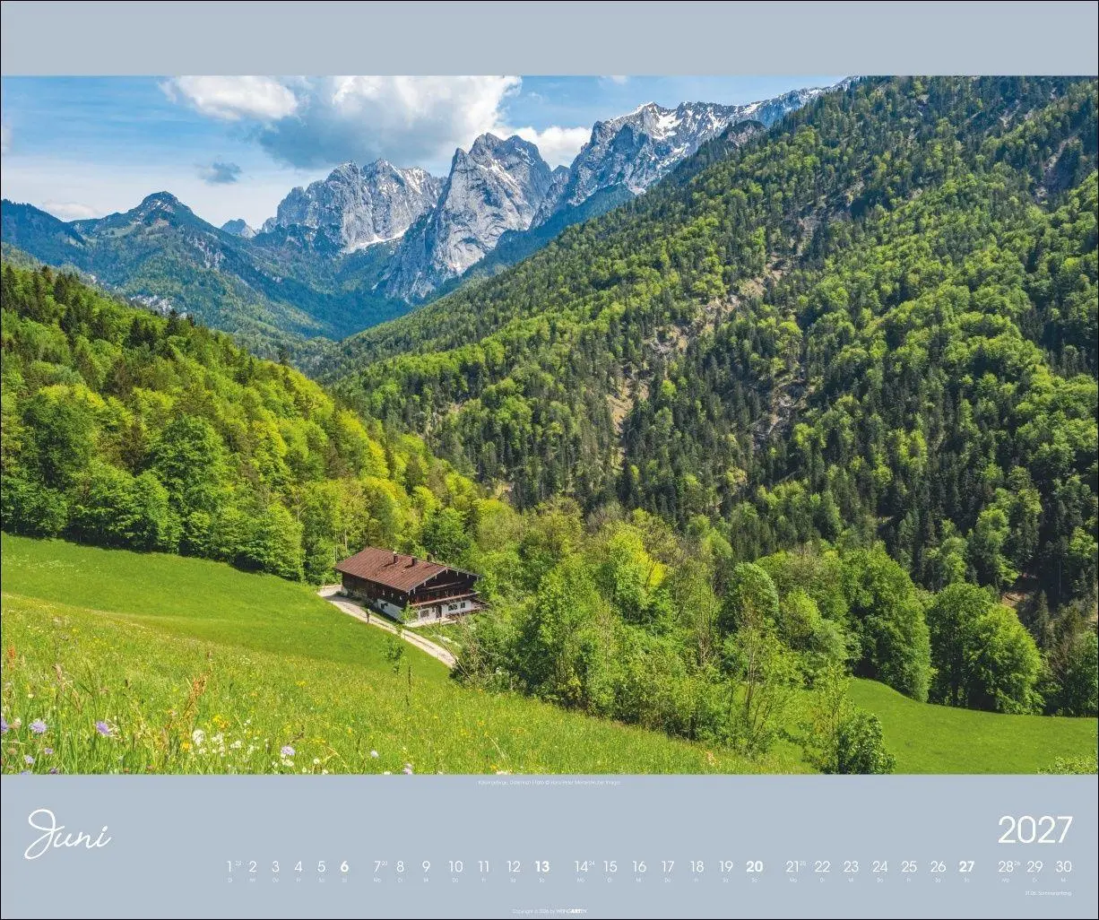 Bild: 9783839904176 | Alpen im Licht Kalender 2027 | Kalender | Reisekalender Weingarten