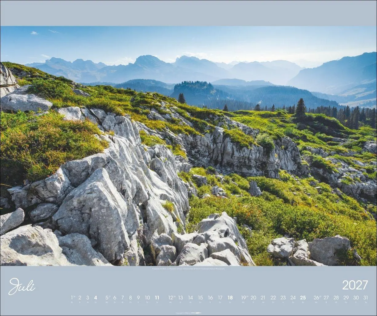 Bild: 9783839904176 | Alpen im Licht Kalender 2027 | Kalender | Reisekalender Weingarten