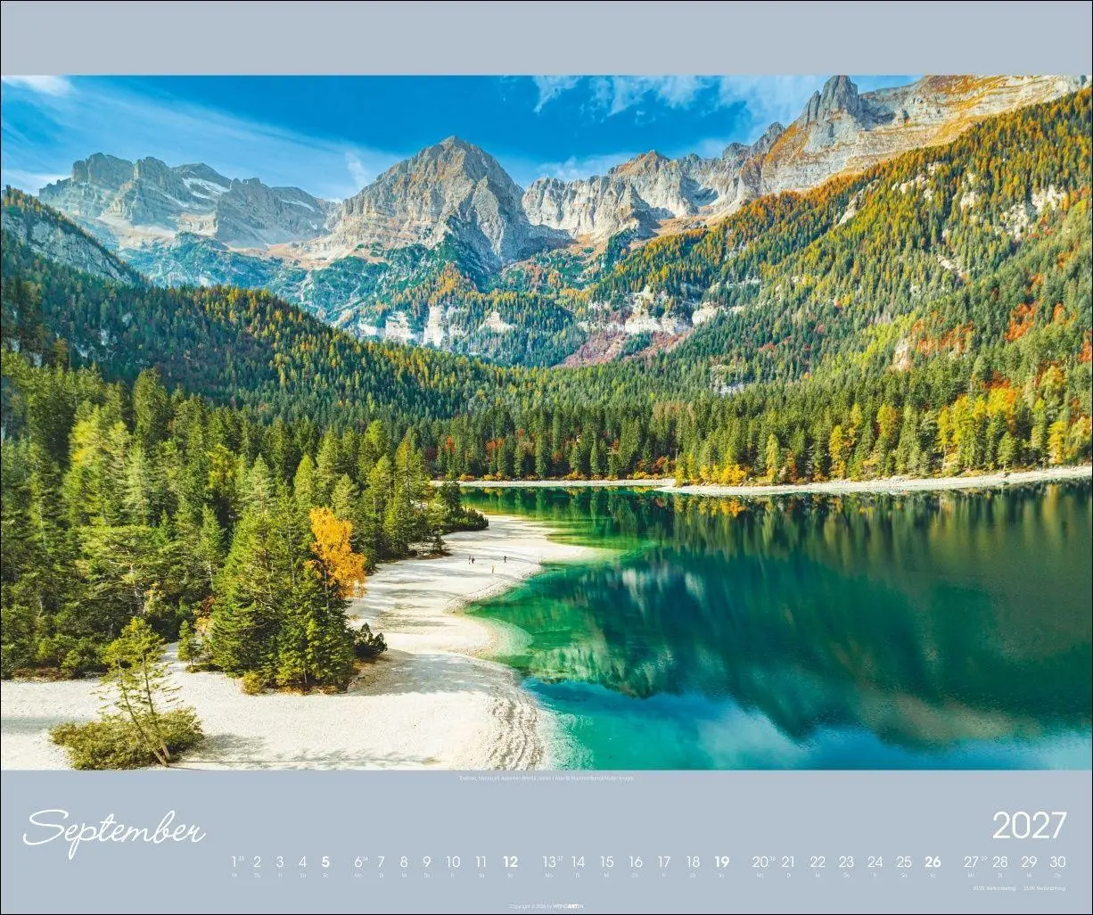 Bild: 9783839904176 | Alpen im Licht Kalender 2027 | Kalender | Reisekalender Weingarten