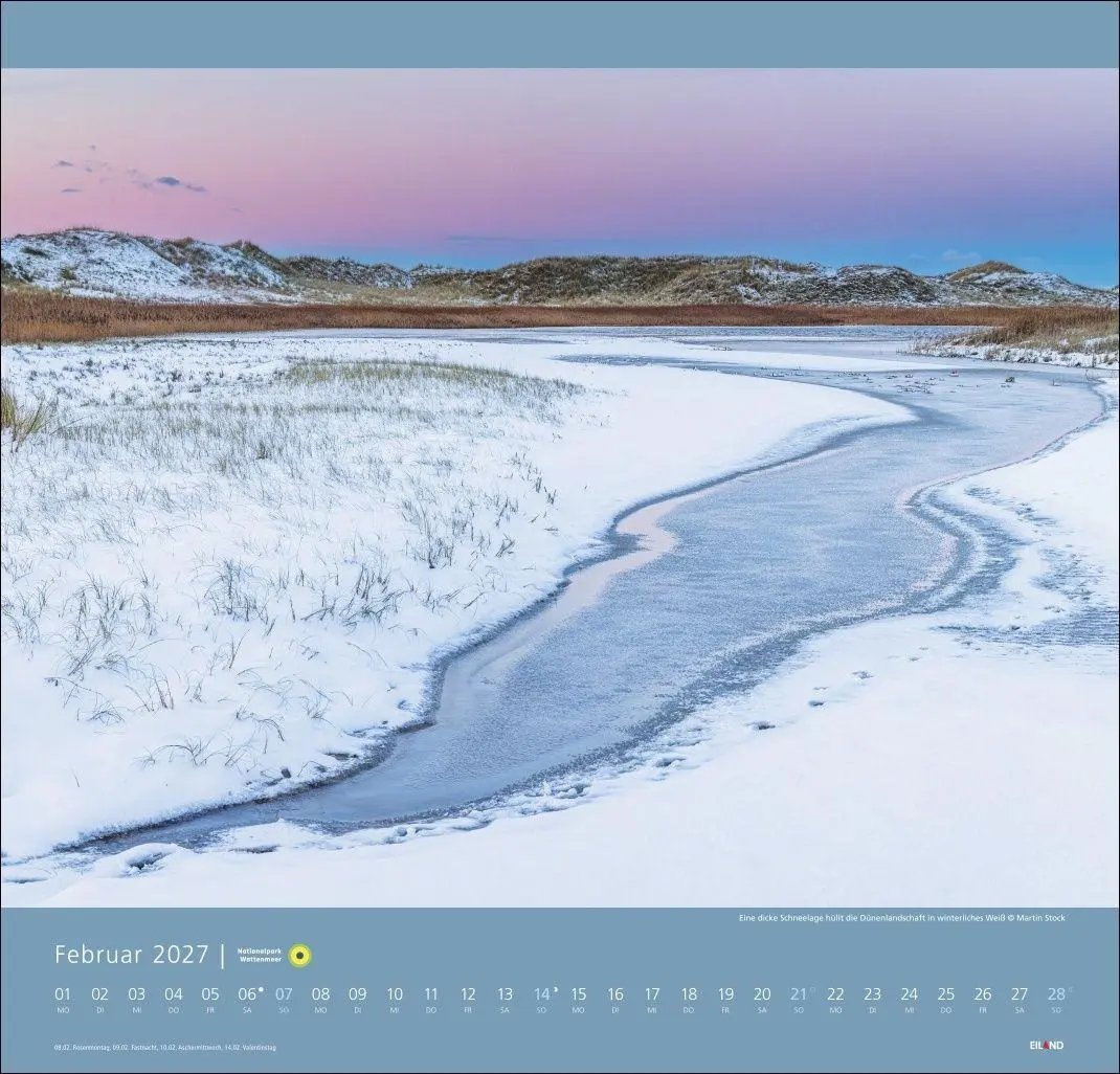 Bild: 9783964024176 | Nationalpark Wattenmeer Edition Kalender 2027 - Martin Stock | Stock
