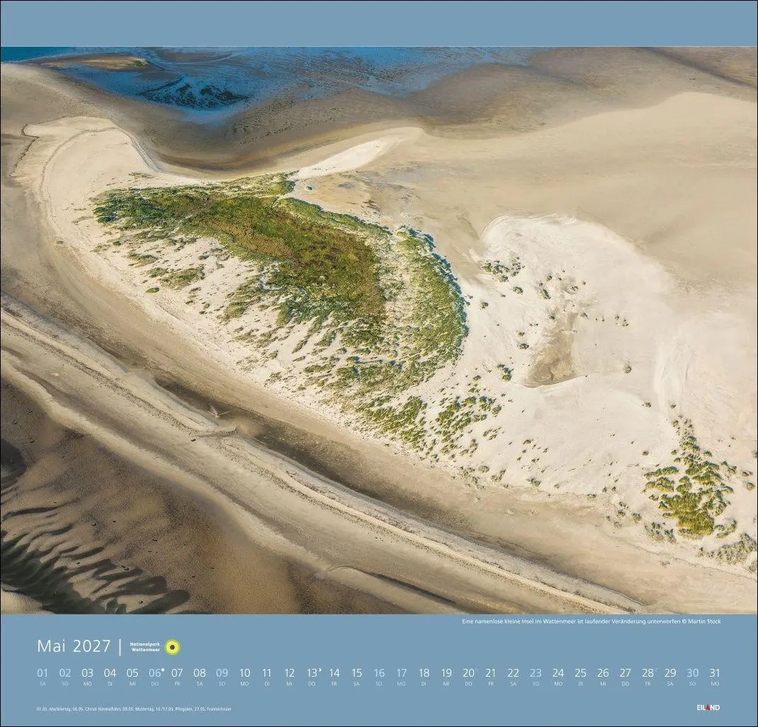 Bild: 9783964024176 | Nationalpark Wattenmeer Edition Kalender 2027 - Martin Stock | Stock
