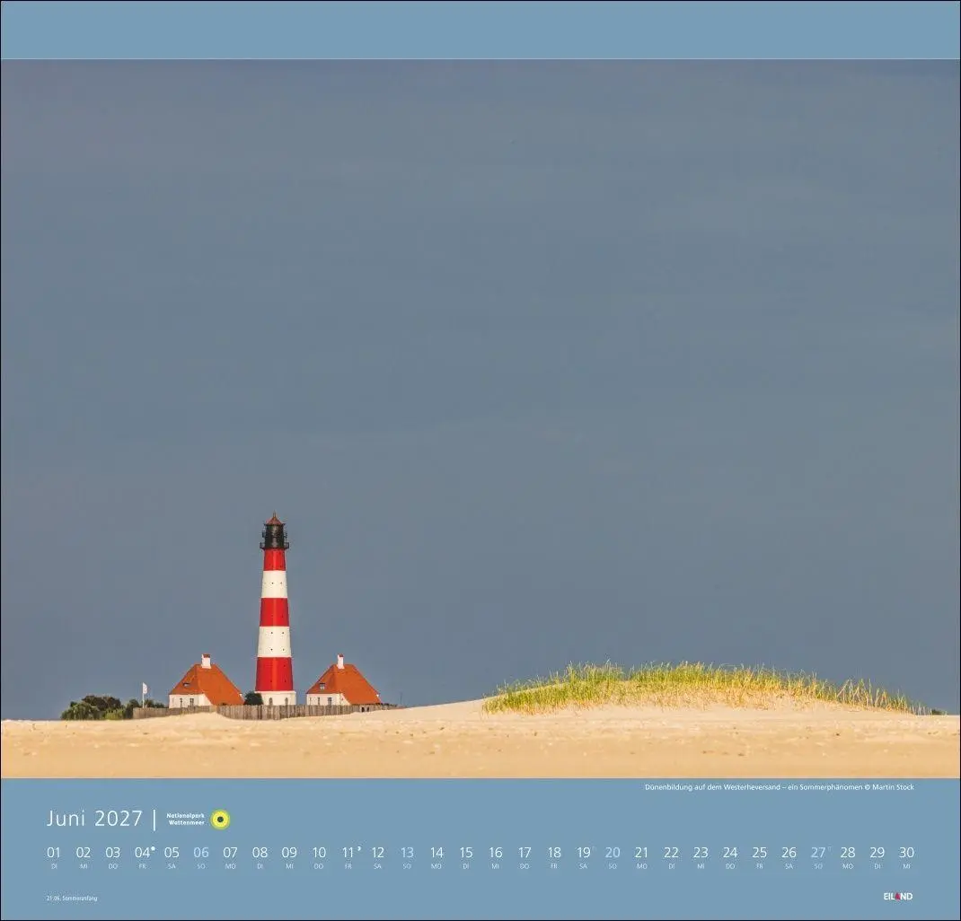 Bild: 9783964024176 | Nationalpark Wattenmeer Edition Kalender 2027 - Martin Stock | Stock