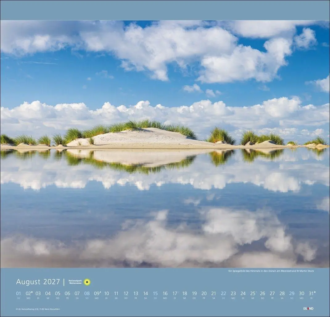 Bild: 9783964024176 | Nationalpark Wattenmeer Edition Kalender 2027 - Martin Stock | Stock