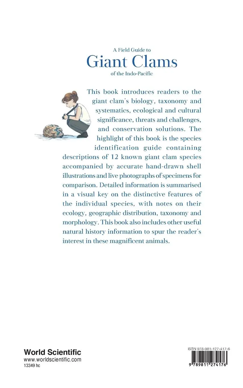 Rückseite: 9789811274176 | FIELD GUIDE TO GIANT CLAMS OF THE INDO-PACIFIC, A | Mei Lin Neo | Buch