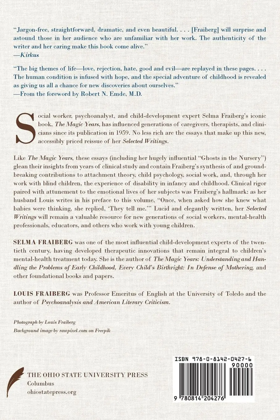 Rückseite: 9780814204276 | Selected Writings of Selma Fraiberg | Louis Fraiberg | Taschenbuch