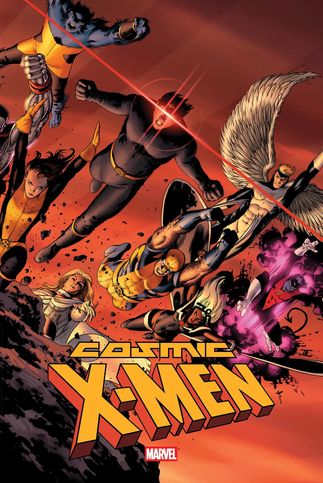 Cover: 9781302964276 | Cosmic X-Men Omnibus John Cassaday Cover | Chris Claremont (u. a.)