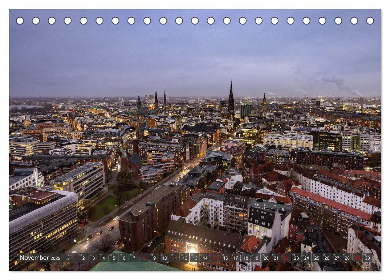 Bild: 9783457514276 | Hamburg - Die Weltstadt an der Waterkant (Tischkalender 2026 DIN A5...