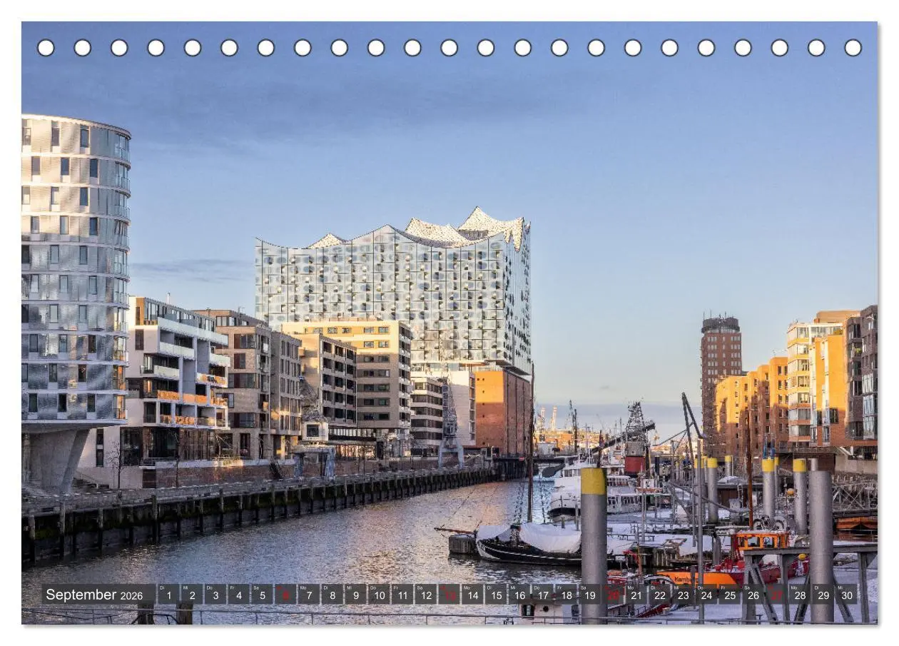 Bild: 9783457514276 | Hamburg - Die Weltstadt an der Waterkant (Tischkalender 2026 DIN A5...