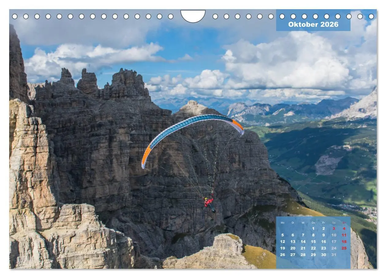 Bild: 9783457754276 | Paragliding - Aufbruch zu neuen Höhenflügen (Wandkalender 2026 DIN...